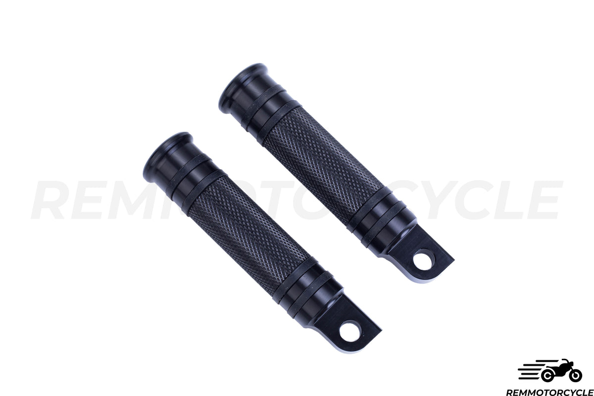 Black CNC Aluminum footrests