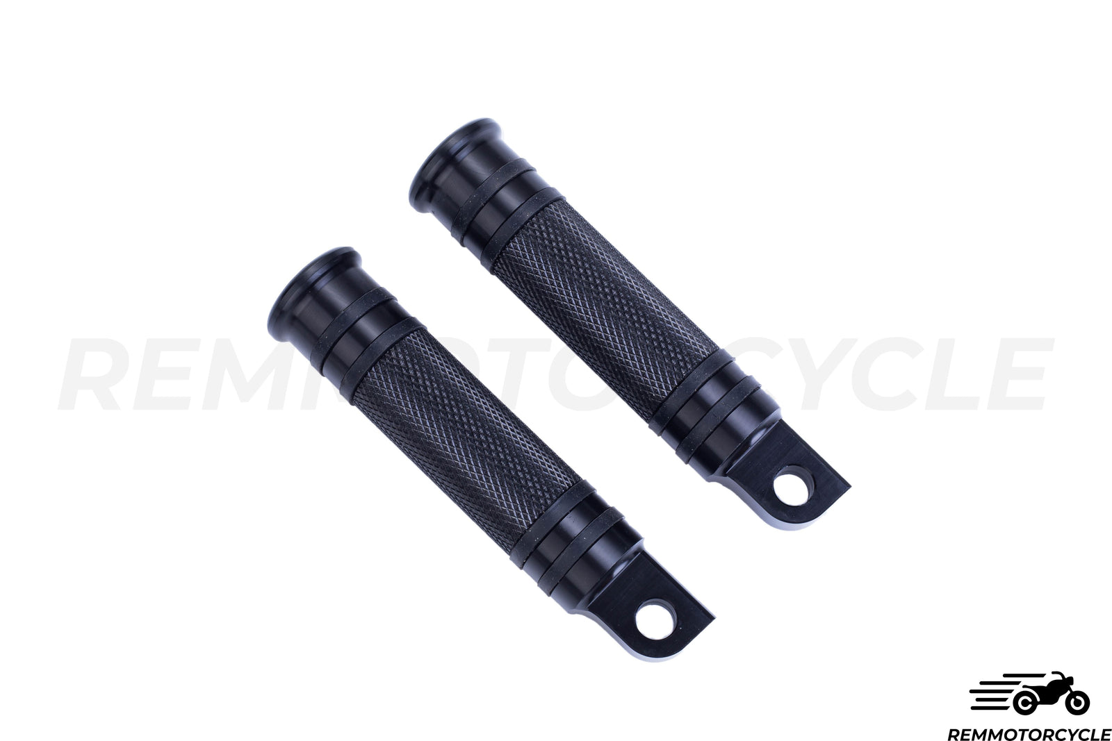 Black CNC Aluminum footrests