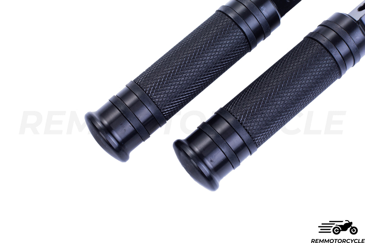 Black CNC Aluminum footrests