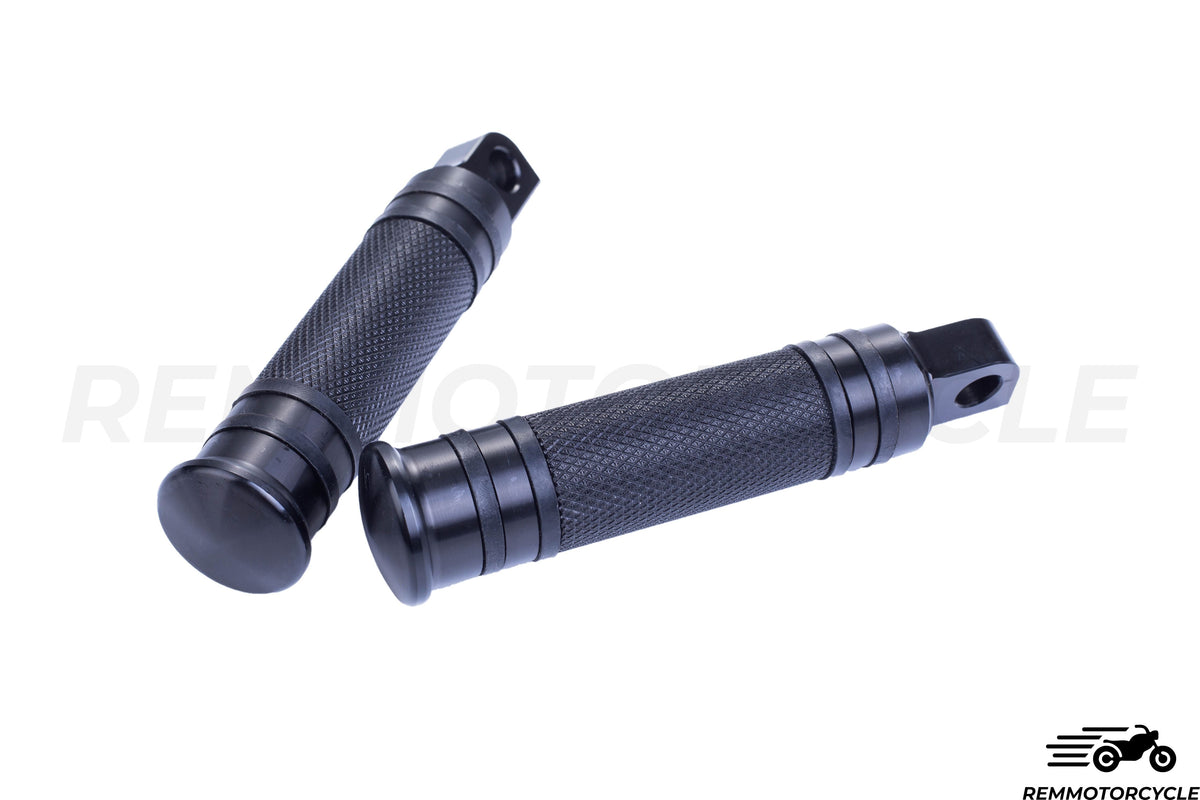 Black CNC Aluminum footrests