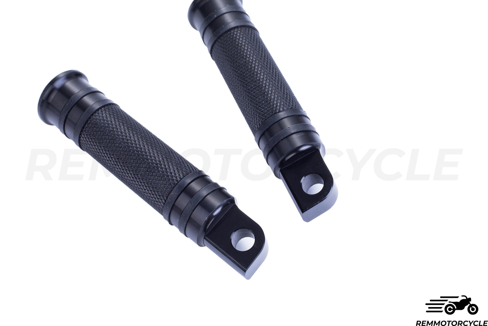 Black CNC Aluminum footrests