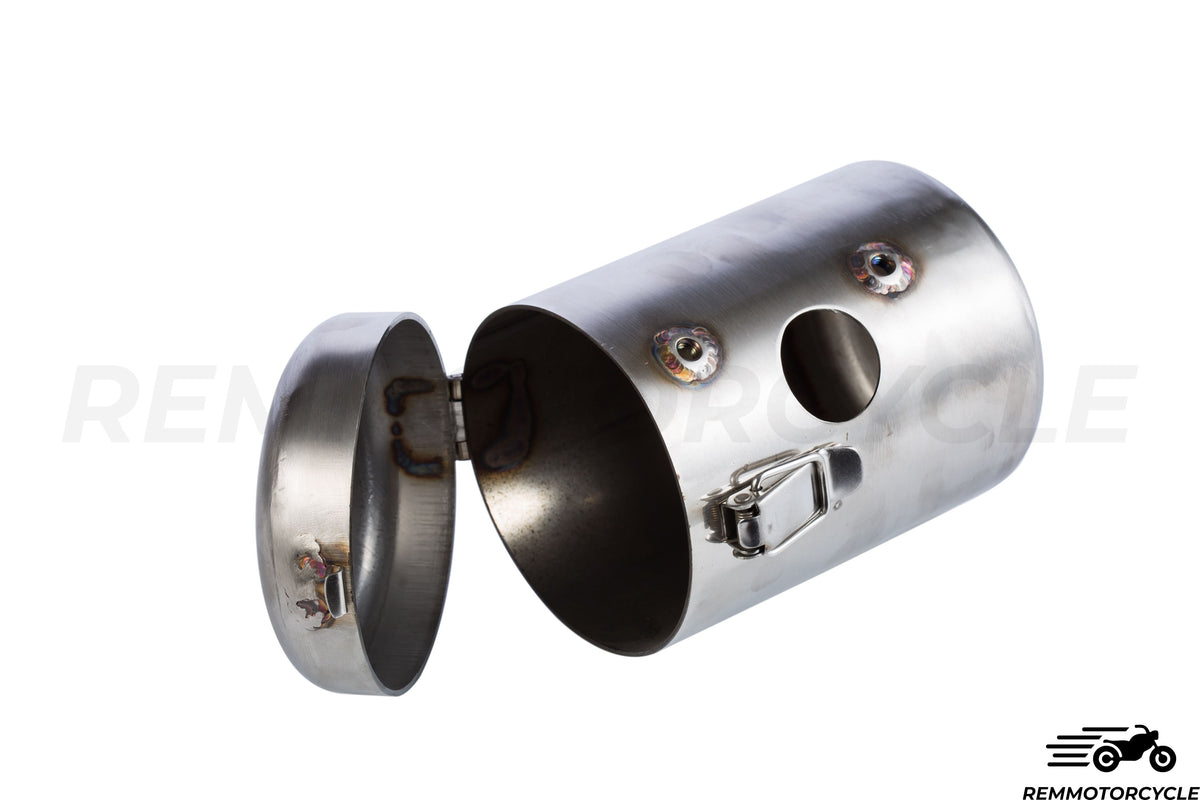 Motorcycle battery box Round
