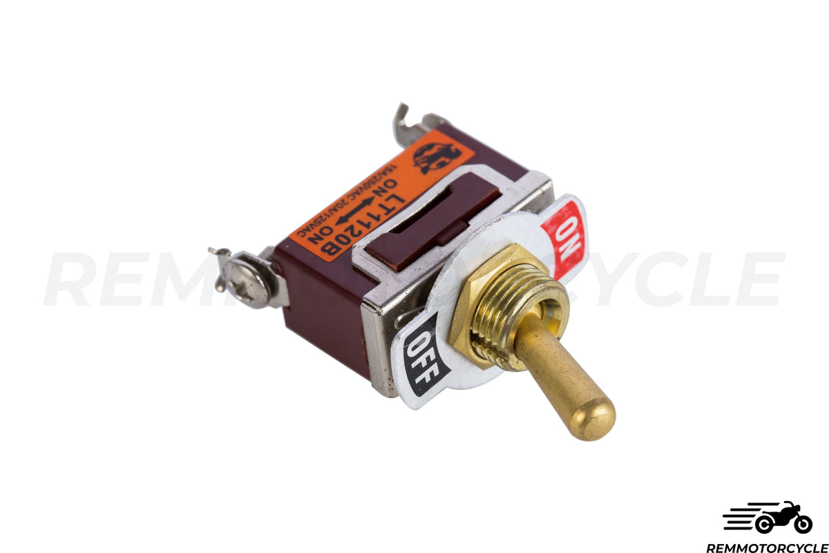 ON / OFF switch brass or steel