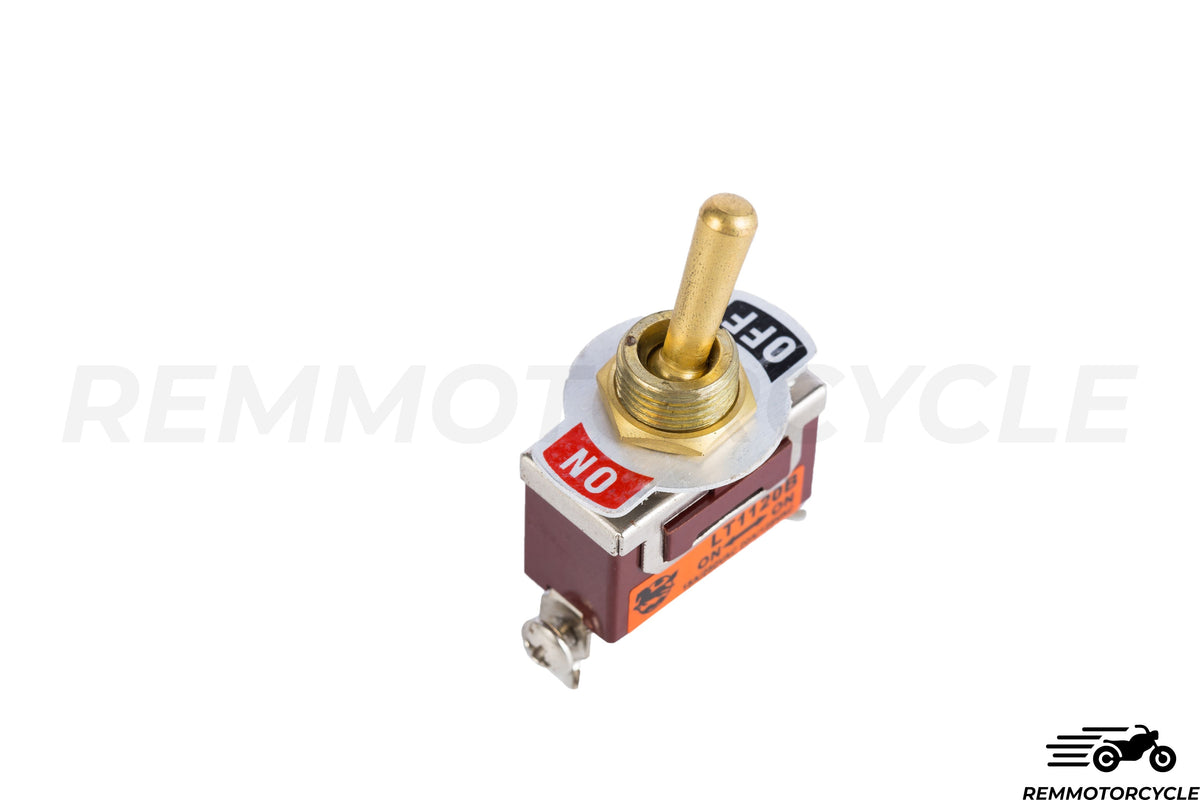 ON / OFF switch brass or steel