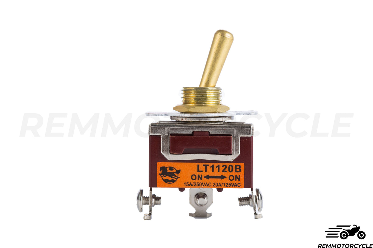ON / OFF switch brass or steel