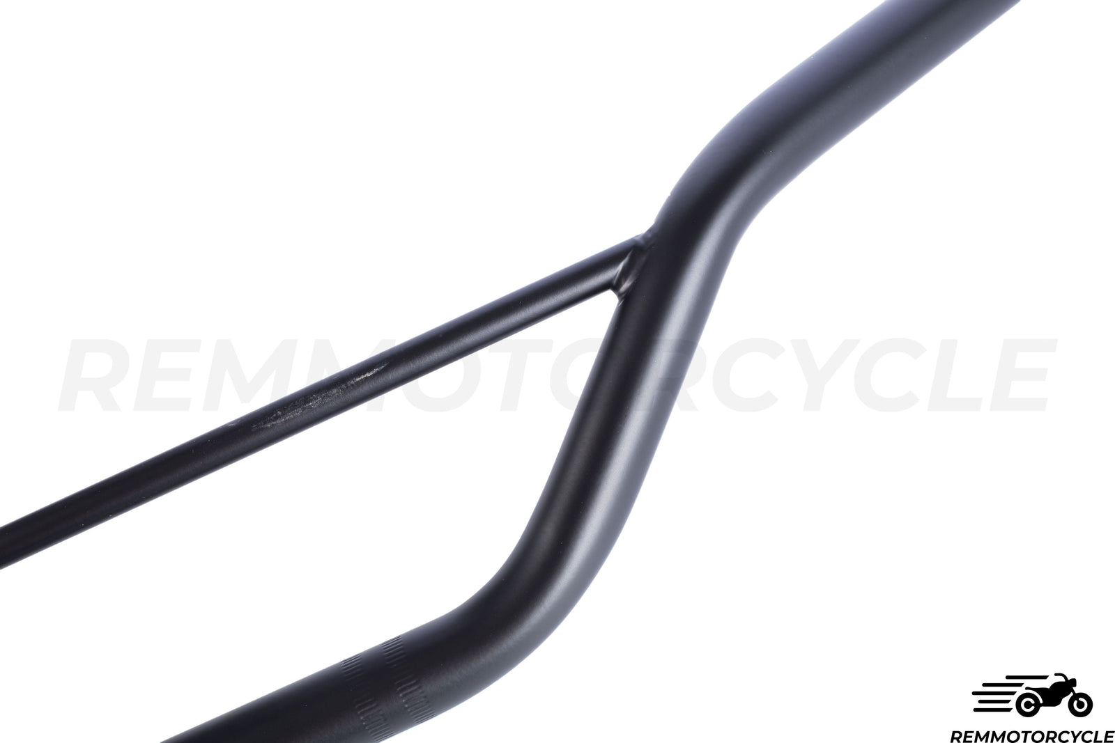 Scrambler Handlebar Aluminum Black or Chrome 0.86 in (22 mm)