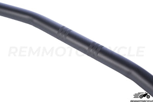 Universal handlebar 26.77 in 0.86 in (68 cm 22 mm) or Chrome Black, straight or curved