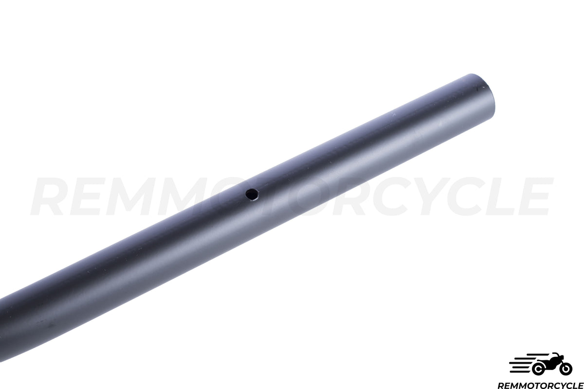 Universal handlebar 26.77 in 0.86 in (68 cm 22 mm) or Chrome Black, straight or curved