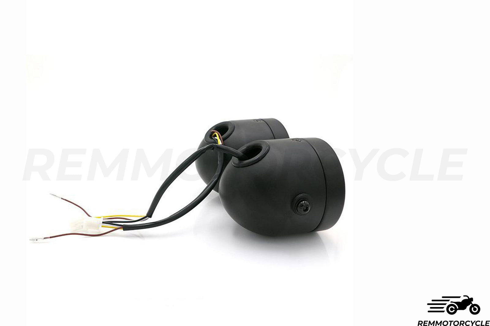 Double headlight optical White / Yellow