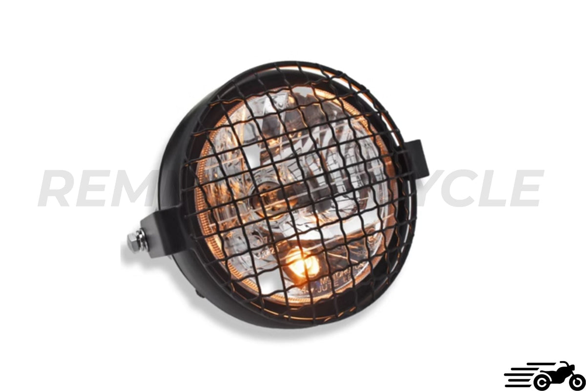 Headlight Vintage White Scrambler