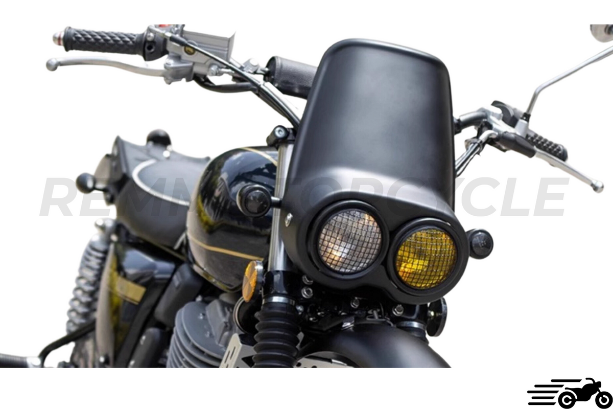 Trail universal headlight plate