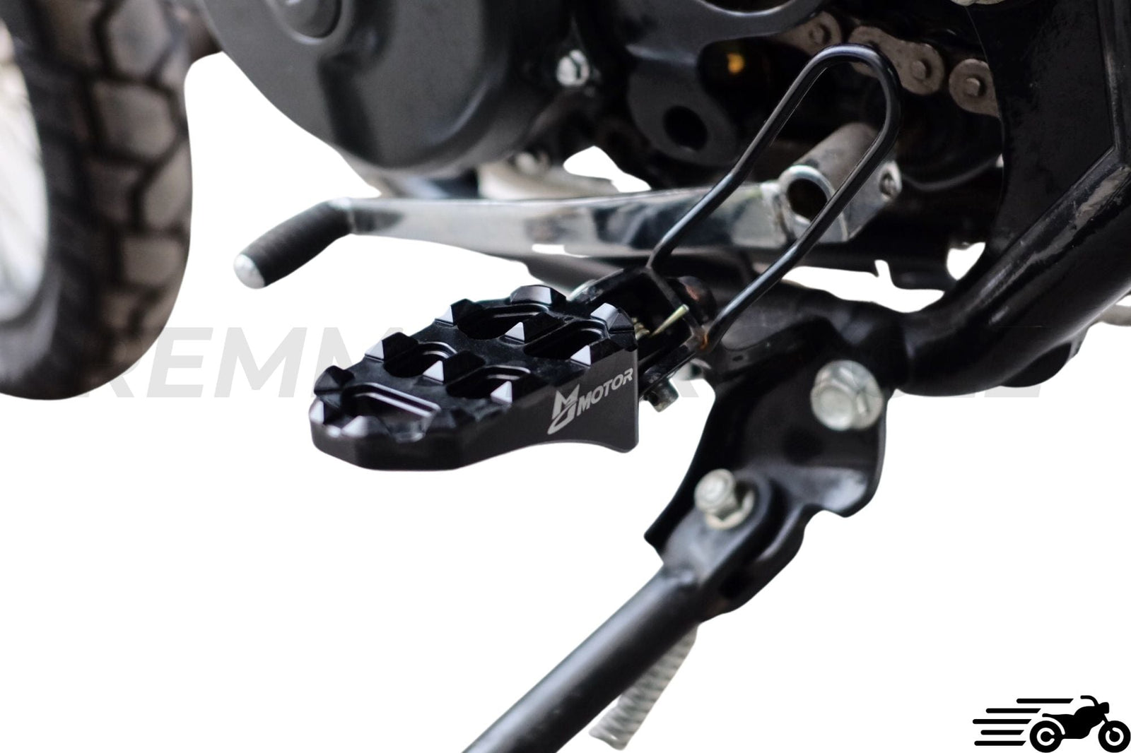 Scrambler footrest