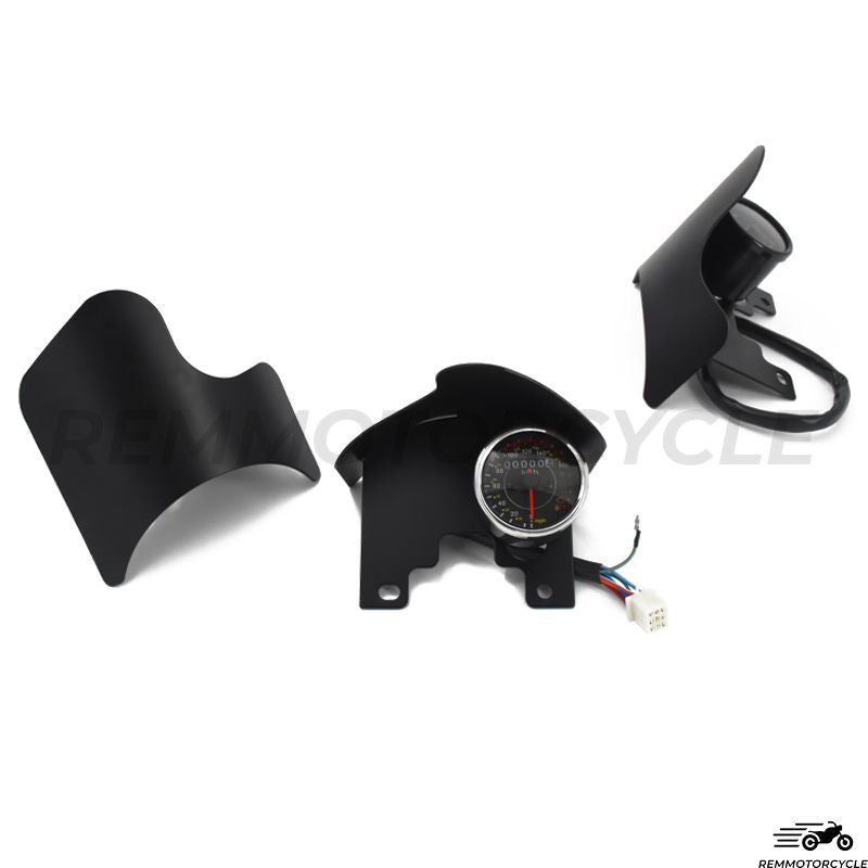 Universal Windshield Aluminum Black