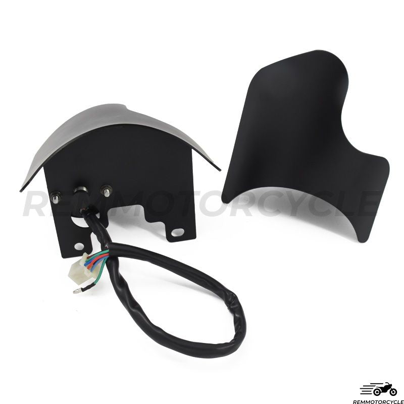 Universal Windshield Aluminum Black