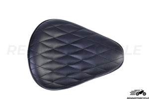 Black Diamond Leather Bobber/Chopper Seat