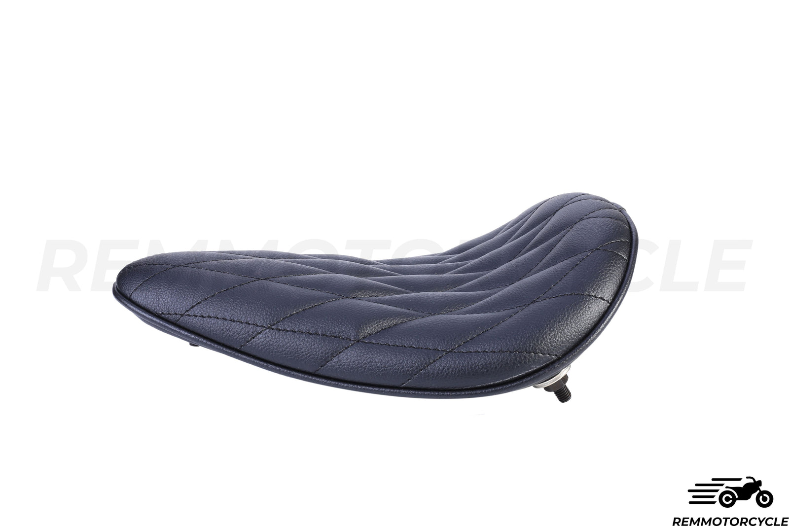 Black Diamond Leather Bobber/Chopper Seat