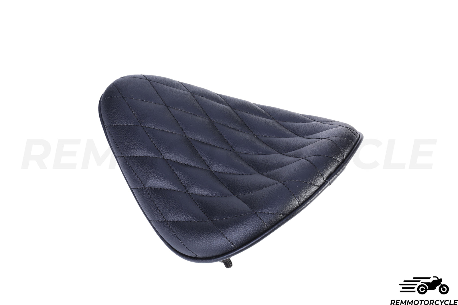 Black Diamond Leather Bobber/Chopper Seat