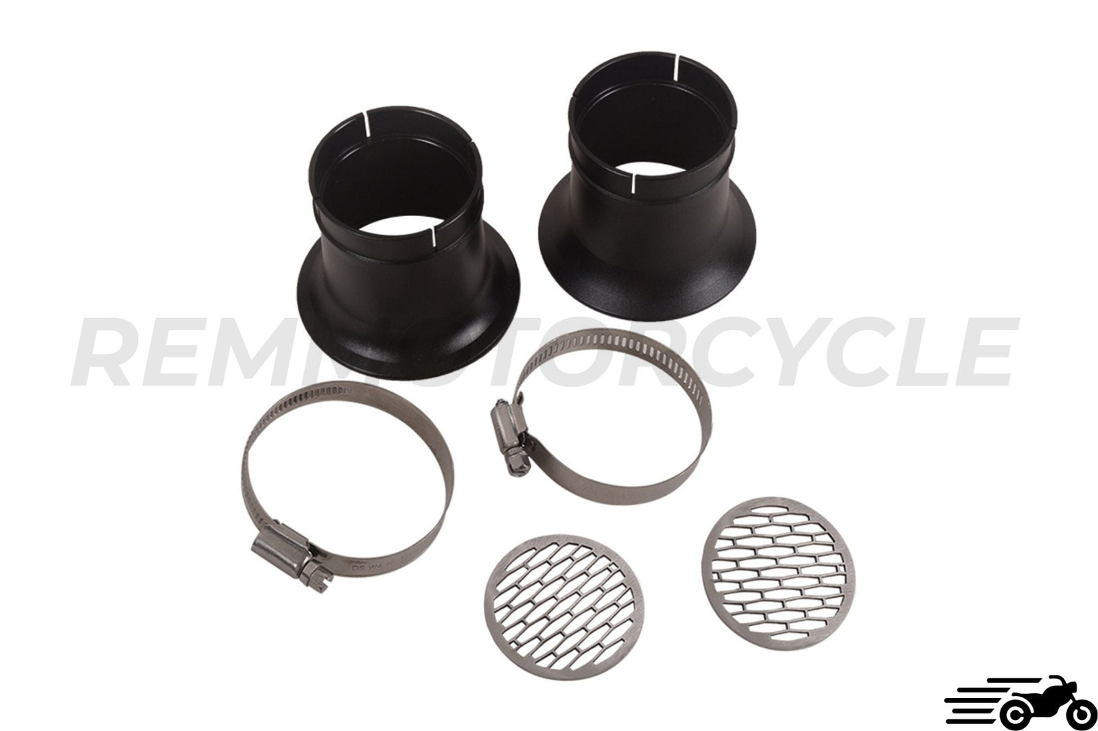 BMW R45 R65 R75 R90 R100 Black Chrome air filter velocity